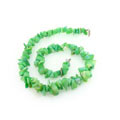 方形绿色珍珠珍珠贝壳项链货源