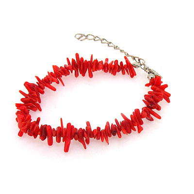 红色珊瑚手链
