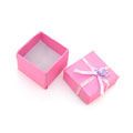 粉红戒指包装盒货源