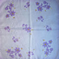 紫色小花朵两元超市丝巾/2元碎花丝巾小方巾