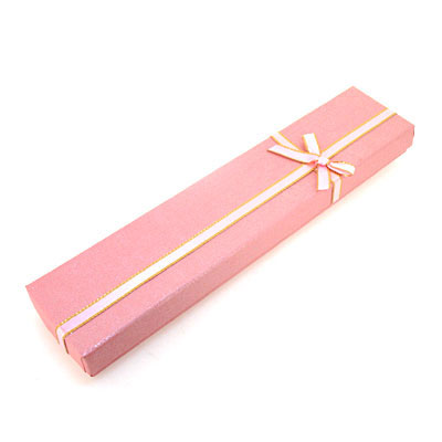 精品粉色手链项链饰品盒(颜色略有差异)