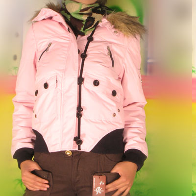 羽融融高级外贸女士羽绒服/保暖冬季女装