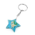海星造型海贝琥珀钥匙扣包挂链