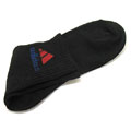黑色adidas运动品牌男袜货源