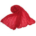 新款大红色弹力丝韩版长围巾货源