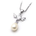 银天使珍珠锆石坠货源