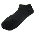 品牌运动男袜黑色运动船袜